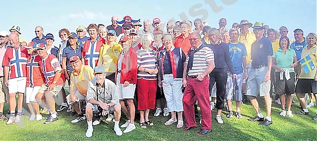 Sverige vann landskampen i golf mot Norge 24 oktober på La Duquesa.